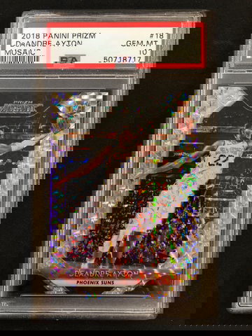 2018 Panini Prizm - DeAndre Ayton - Rookie Mosaic Silver PSA 10 Gem Mint