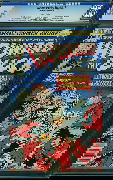 HOWARD THE DUCK #13, CGC 8.5 VF+