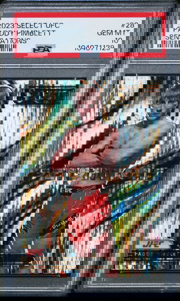 Paddy Pimblett 2023 Select UFC Sensations PSA 10