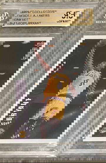 1996-97 Kobe Bryant Collector Choice Rookie 9.5