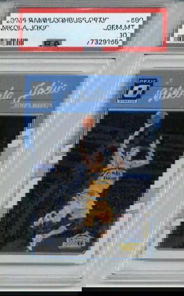 2016 PANINI DONRUSS OPTIC #90 NIKOLA JOKIC CARD DENVER NUGGETS PSA 10 LOW POP