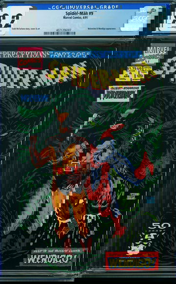 SPIDER-MAN #9, CGC 9.2 NM-