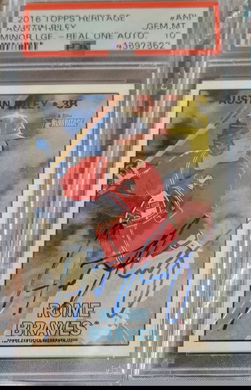 Austin riley minor league auto