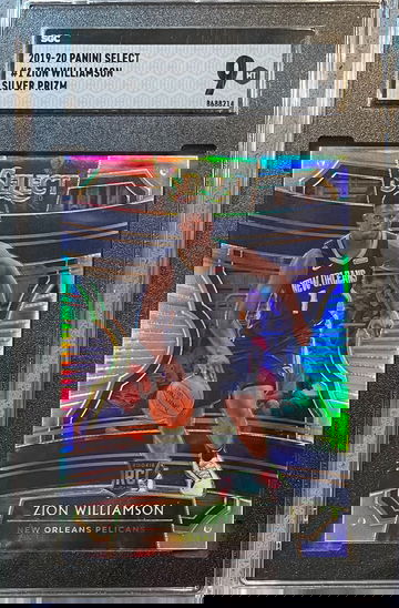 2019-20 Select Zion Williamson Silver Concourse SGC 9