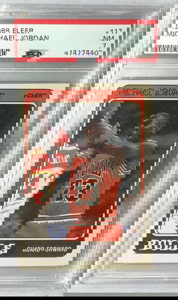Michael Jordan 1988 Fleer #17 - PSA 7