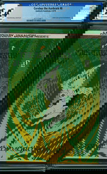 CEREBUS THE AARDVARK #8, CGC 9.4 NM