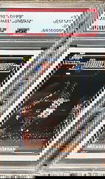 1992 Topps Highlight 3 Michael Jordan Chicago Bulls PSA 10 Gem Mint