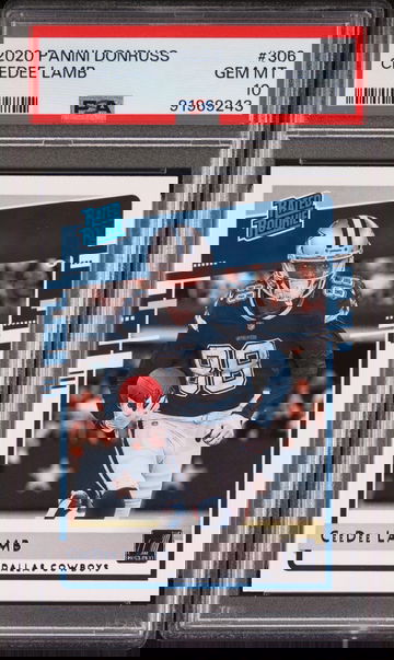 2020 Panini Donruss CeeDee Lamb PSA 10