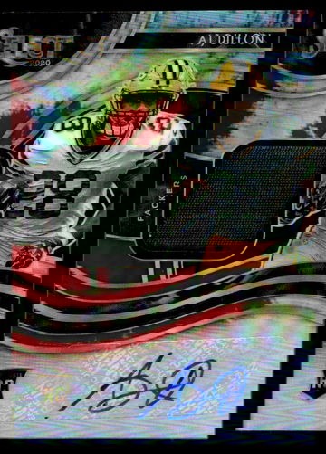 2020 Panini Select Tie-Dye Prizm AJ Dillon #RSM-AJD RC Patch Auto /25