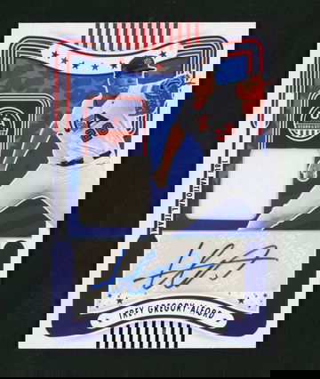 2024 Panini Stars & Stripes Trey Gregory-Alford 18U National Team jersey Auto