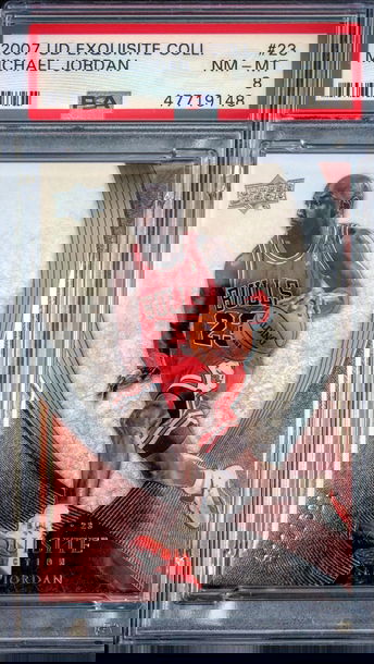 Michael Jordan Upper Deck EXQUISITE Collection #23
