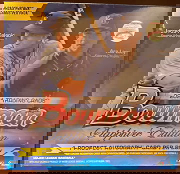 2021 Topps Bowman Baseball Sapphire Edition - Hobby Box