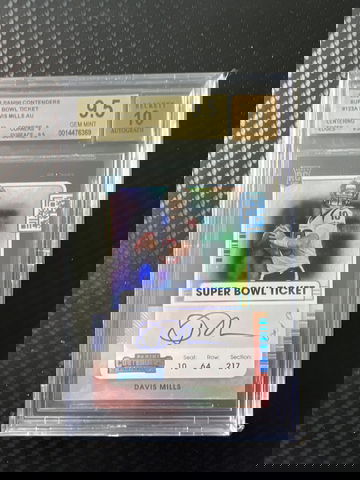 2018 Panini Contenders Super Bowl Ticket 1/1 