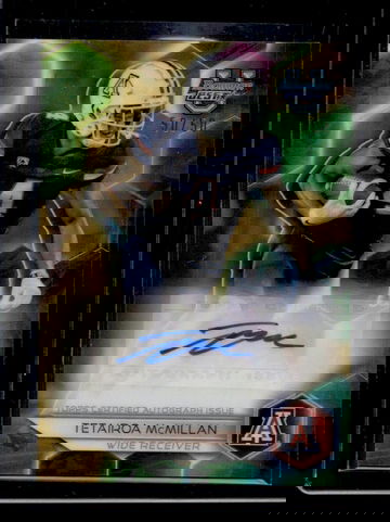 2023 Bowman BOA-TMC Tetairoa McMillan Best of 2023 Autograph Card 50/50 Arizona