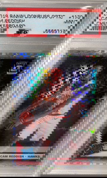 Cam Reddish Checkerboard PSA 9