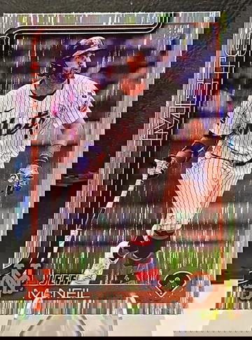 2025 Topps Series 1   JEFF McNEIL  Tinsel SP (Meijer)  Mets