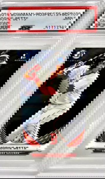 MINT 9 2014 Bowman Chrome Prospects BCP109 Mookie Betts 