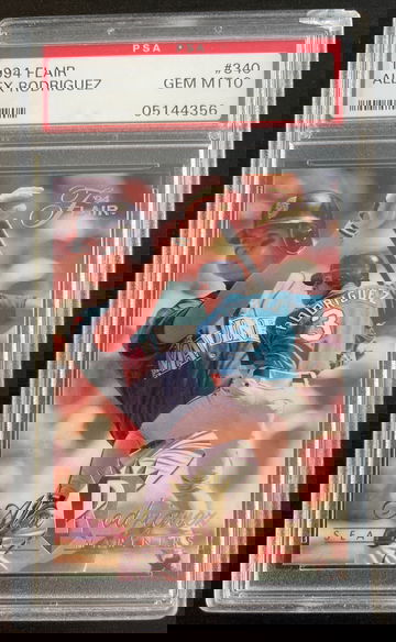 1994 Flair Alex Rodriguez PSA 10