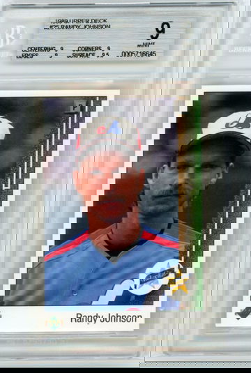 1989 Upper Deck #25 Randy Johnson BGS 9 MINT!