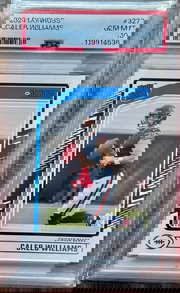 2024 Donruss Caleb Williams Rated Rookie PSA 10