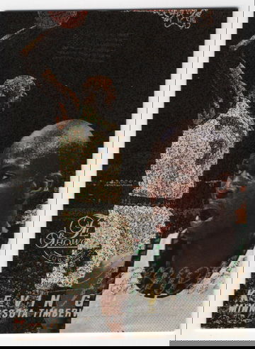 1996-97 FLAIR SHOWCASE ROW 0 KEVIN GARNETT # 21