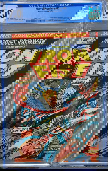 Marvel Premiere #15 (1974) CGC 7.0 -- 1st & origin of Iron Fist (Danny Rand)