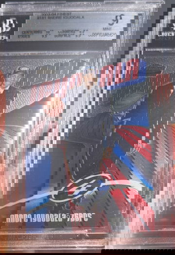 2003 Finest Andre Iguodala Rookie BGS 9