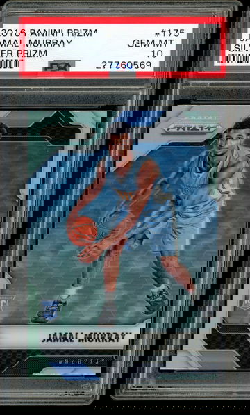 Jamal Murray 2016 Panini Prizm Silver RC #175 PSA 10