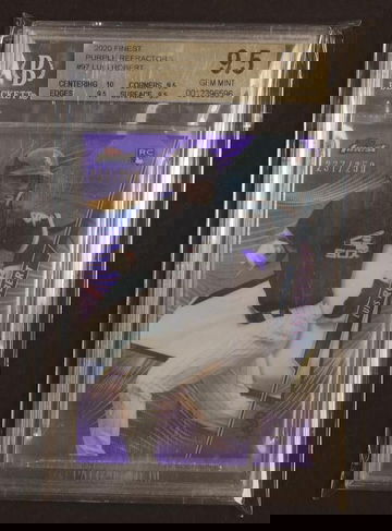 2001 Dragon Ball Z Cell Saga Limited Foil Vegeta Ascendant Level 4 R #154 /250 BGS 0