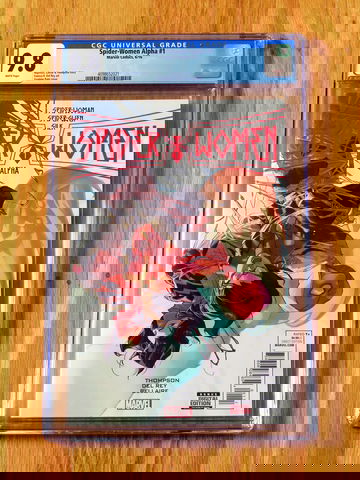 SPIDER-WOMEN ALPHA 1 CGC 9.8 NM/M WP 2016 Spider-Woman Spider-Gwen Silk