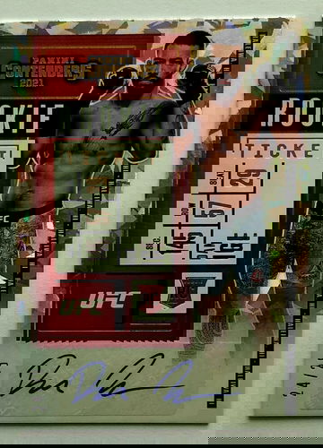 2021 UFC Contenders Dan Ige Rookie Ticket Cracked Ice /25 SSP