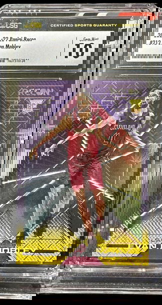 2021 Panini Recon Evan Mobley RC