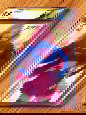  SUPERGIRL #1 CGC SS 9.8 2025 Signature Series signed Stanley Artgerm Lau variant