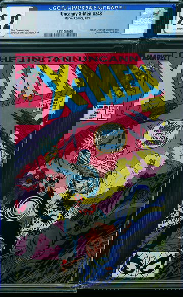 X-MEN #248, CGC 9.2 NM-