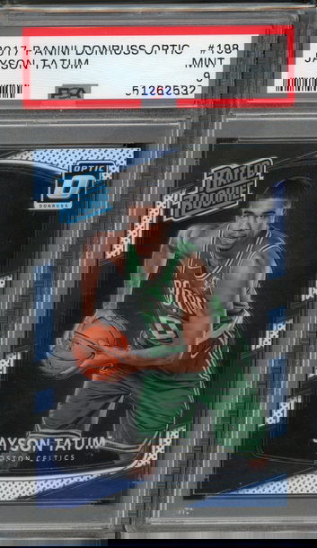 2017 Optic Jayson Tatum PSA 9 