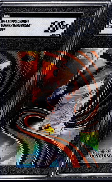 2024 Topps Chrome #S-8 Gunnar Henderson Strokes SGC 10