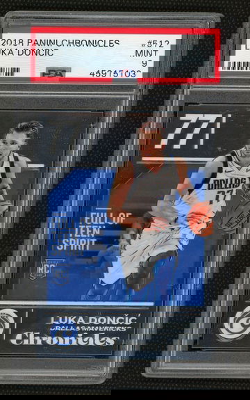 Luka Doncic 2018 Panini Chronicles PSA 9