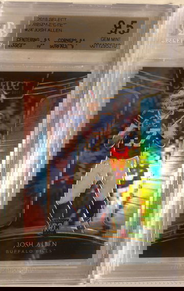 2018 Select Josh Allen Rookie Concourse Tiedye