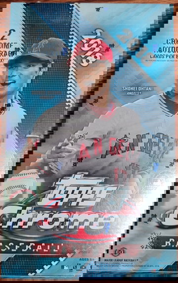 2018 TOPPS CHROME HOBBY BOX