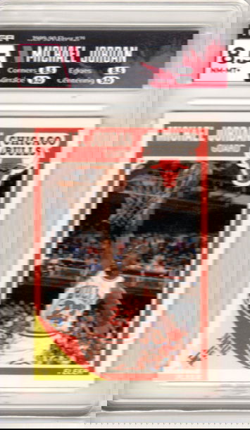 1989-90 MICHAEL JORDAN HGA GRADED 8.5 SHOULD GRADED HIGHER?