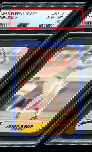 1986 Fleer Update John Kruk