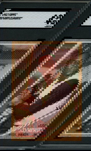 1962 Topps Roberto Clemente #10 SGC VG-EX 4