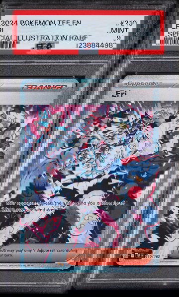 2024 Pokemon Scarlet and Violet Temporal Forces Special Illustration Rare Eri #210 PSA 9