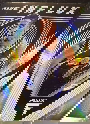 2020-21 Panini Flux Rookie Influx SILVER Prizm Tyrese Haliburton #4 Rookie RC