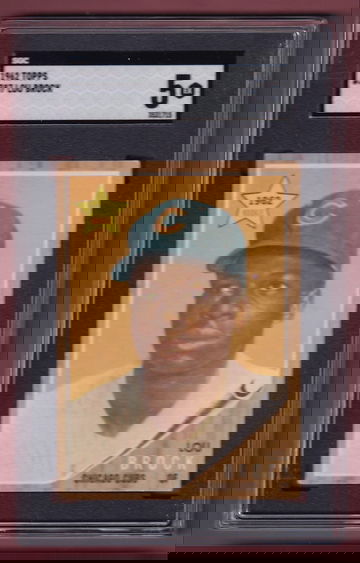 1962 Topps #387 Lou Brock SGC 5