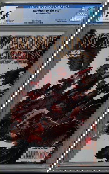 Wolverine: Origins 18 CGC 9.6 Captain America Bucky Nick Fury