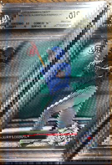 2017 Bowman Draft Vladimir Guerrero Jr BGS 10