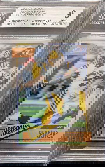 Derrius Guice 2018 Classics Premium Edition