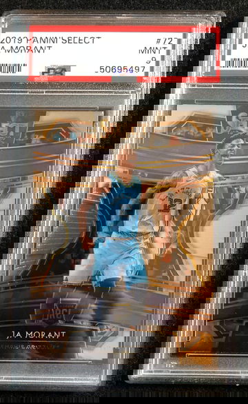 Ja Morant 2019-10 Panini Select Concourse RC #72 Rookie PSA 9