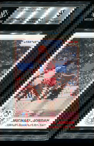 1985 Star Michael Jordan #1 Last 11 ROYS VAR